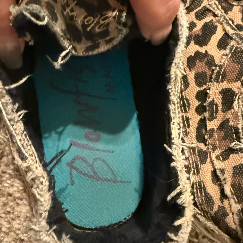 Blowfish Leopard Canvas Shoes - Picture 4 of 5